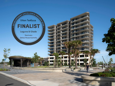 Laguna and Glade at Sanctuary Wentworth Point named finalists in the 2026 Urban Taskforce Development Excellence Awards